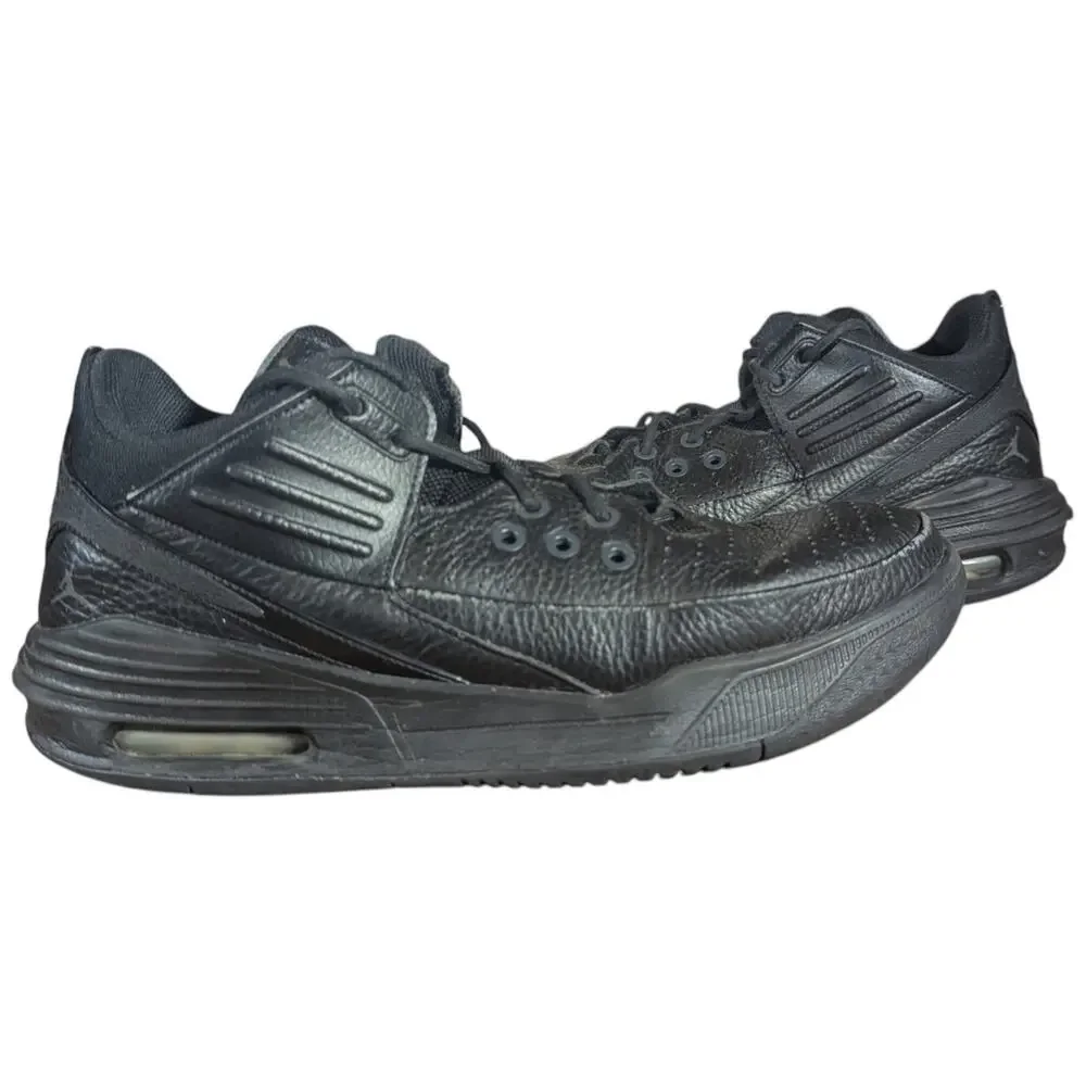 NIKE Air Jordan Max Aura 5 Black Shoes (DZ4353 001) Mens Size 10 Leather